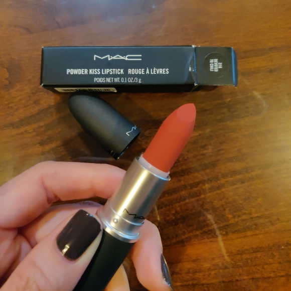 BNIB Mac Powder Kiss Lipstick Shade 316 - Picture 8 of 8
